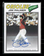 2026 Topps Heritage Real One Autographs Jim Palmer Auto #77RO-JP