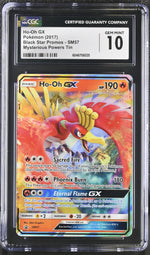 2017 Black Star Promos Ho-Oh GX 10 CGC #SM57
