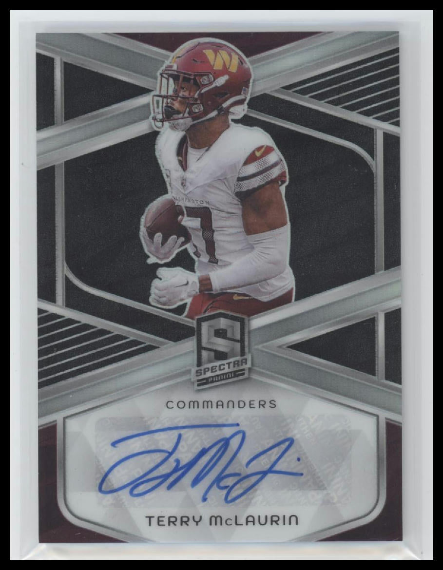 2024 Panini Spectra Signatures Terry McLaurin #/199 Auto #SIG-TMN