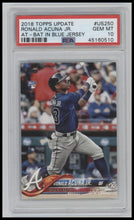 2018 Topps Update Ronald Acuna Jr. 10 PSA #US250
