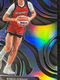2025 Panini Prizm WNBA Abstract Sonia Citron #10 (Damaged - Print Line)