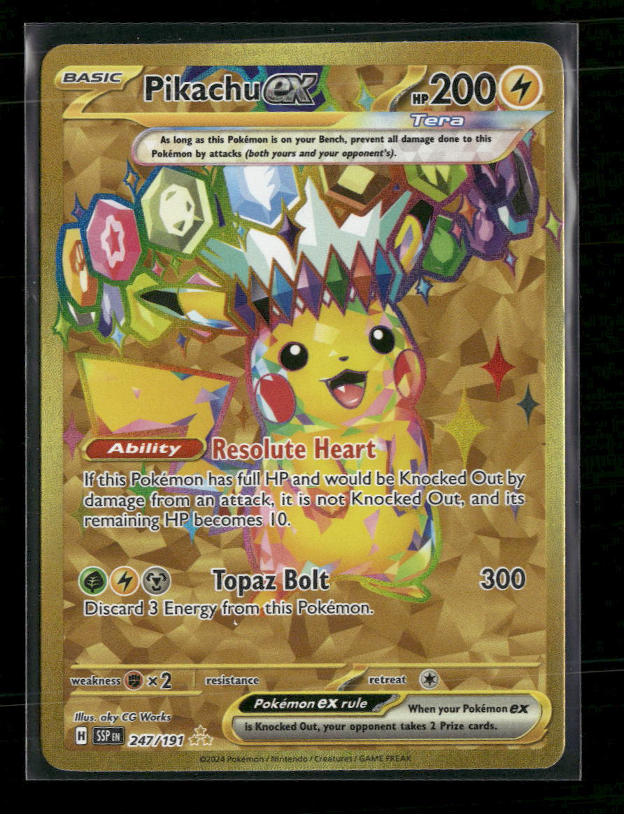SV08: Surging Sparks Pikachu ex #247/191