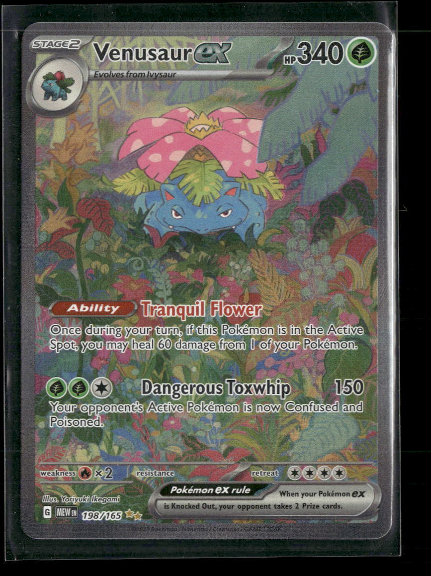 SV: Scarlet & Violet 151 Venusaur ex #198/165