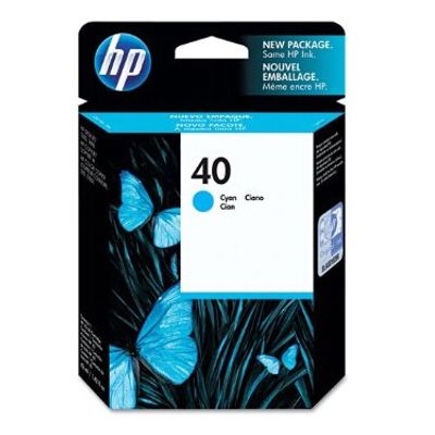 New, Pre-Owned - HP 40 Cyan (51640C) Ink Cartridge