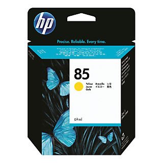 New, Pre-Owned - HP 85 Yellow Ink Cartridge ( C9427A )