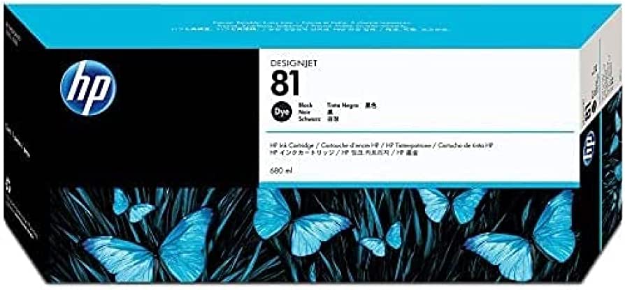 New, Pre-Owned - HP 81 Black (C4930A) Ink cartridge