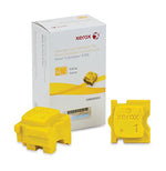 New, Pre-Owned - Xerox Solid Ink 8700 Yellow (2 sticks) (108R00992) (108R01012)