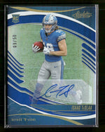 2025 Panini Absolute Spectrum Blue Isaac TeSlaa Rookie #/50 #127