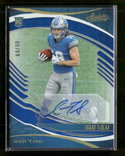 2025 Panini Absolute Spectrum Blue Isaac TeSlaa Rookie #/50 #127