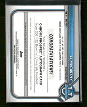 2021-22 Bowman University Prospects Autographs JJ McCarthy Auto #BCPA-JM