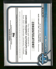 2021-22 Bowman University Prospects Autographs JJ McCarthy Auto #BCPA-JM