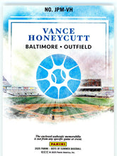 2025 Panini Boys of Summer Jumbo Prospect Materials Vance Honeycutt #/99 #JPM-VH