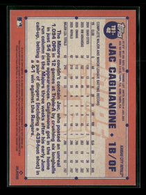 2026 Topps Baseball 35th Anniversary Crackle Foil Jac Caglianone #T91-42