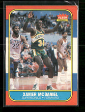 1986-87 Fleer Xavier McDaniel Rookie #72
