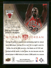 2009-10 Upper Deck Michael Jordan Legacy Collection Michael Jordan #8