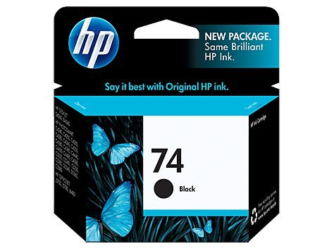 New, Pre-Owned - HP 74 (CB335WN) Black Ink Cartridge