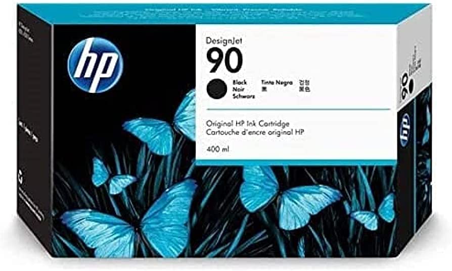 New, Pre-Owned - HP 90 (C5058A) 400-ml Black Ink Cartridge