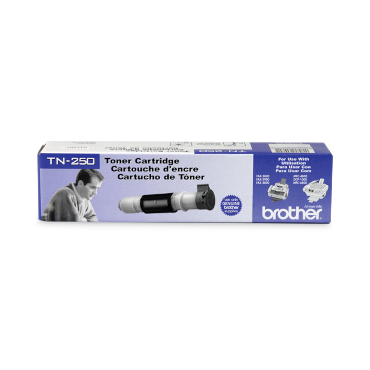 New, Pre-Owned - Brother TN-250 Black Toner Cartridge