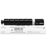 New, Pre-owned, Original Canon GPR-51 Standard Yield Black Toner Cartridge, 8516B003