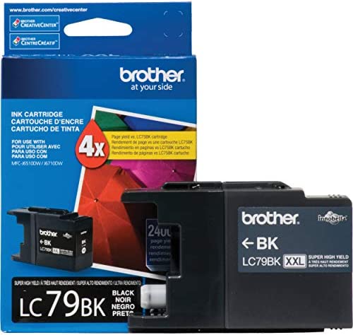 New, Pre-Owned - Brother LC79 Black Ink Cartridge
