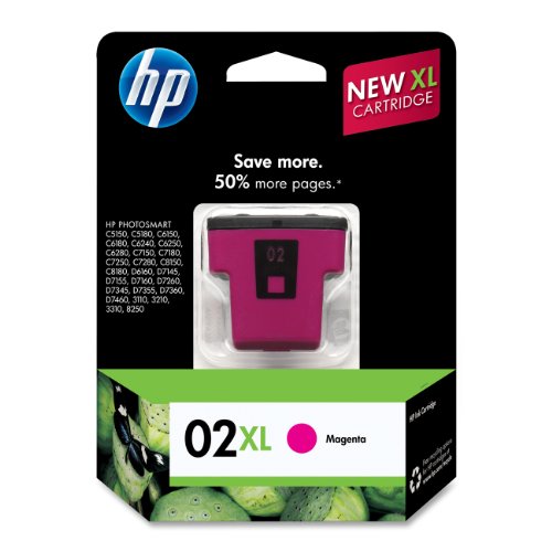 New, Pre-Owned - HP 02XL (C8731WN) Magenta Ink Cartridge