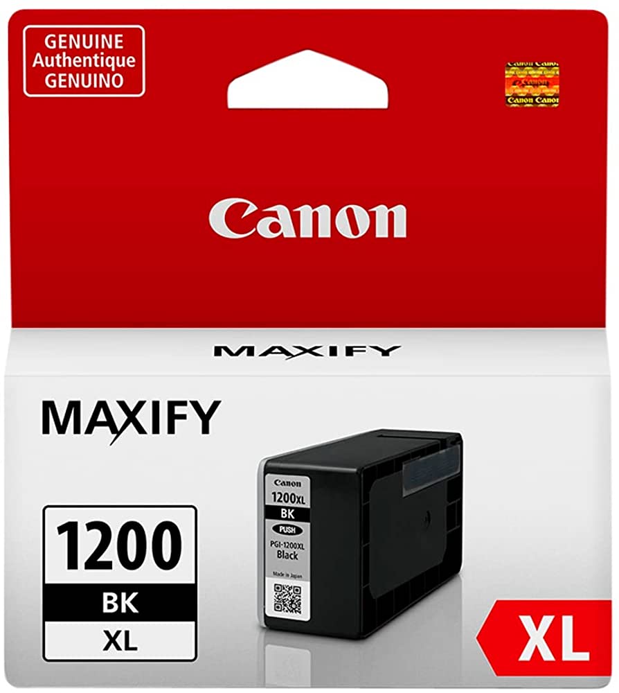 New, Pre-Owned - Canon PGI-1200XL High Yield Black Ink Cartridge