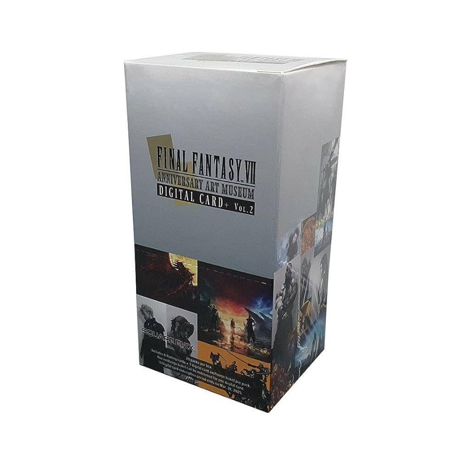 Final Fantasy VII Anniversary Art Museum Digital Card Vol 2 Booster Box