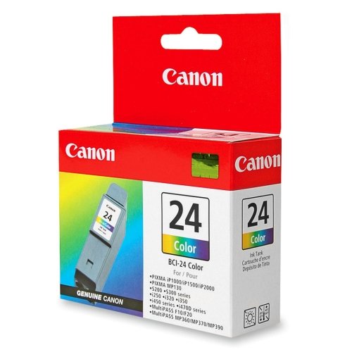 New, Pre-Owned - Canon BCI-24 Color Ink Cartridge