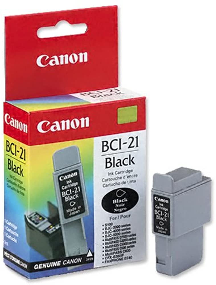 New, Pre-Owned - Canon BCI-21 Black Ink Cartridges