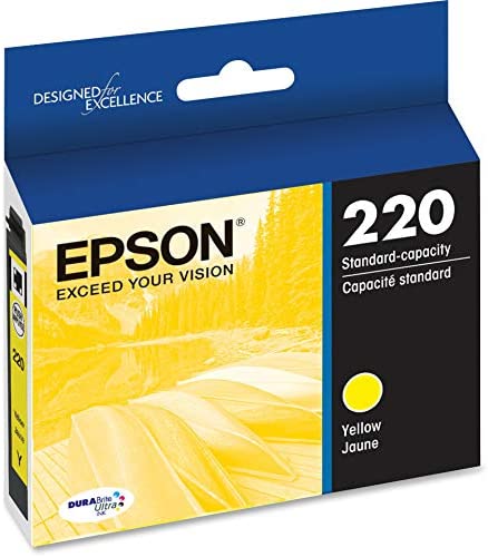 New, Pre-Owned - Epson 220 Standard-capacity Yellow Ink Cartridge