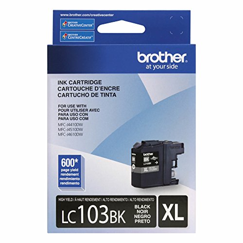 New, Pre-Owned - Brother LC103XL Black Ink Cartridge