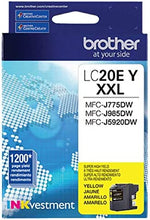 New, Pre-Owned - Brother LC20E Extra High Yield Yellow Ink Cartridge