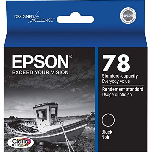 New, Pre-Owned - Epson 78 (T078120) Black Ink Cartridge