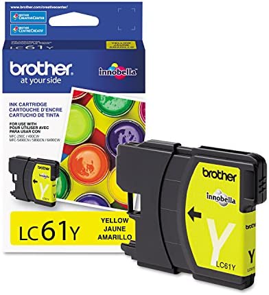 New, Pre-Owned - Brother LC61 Yellow Ink Cartridge