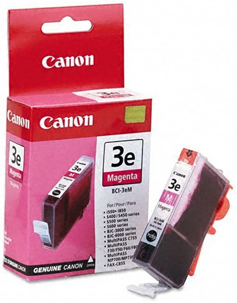 New, Pre-Owned - Canon BCI-3e Magenta Ink Cartridge