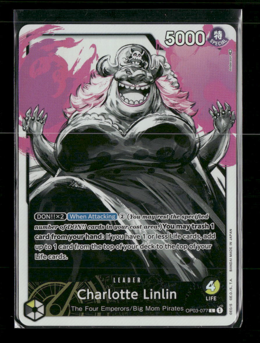 Pillars of Strength Charlotte Linlin (077) (Alternate Art) #OP03-077
