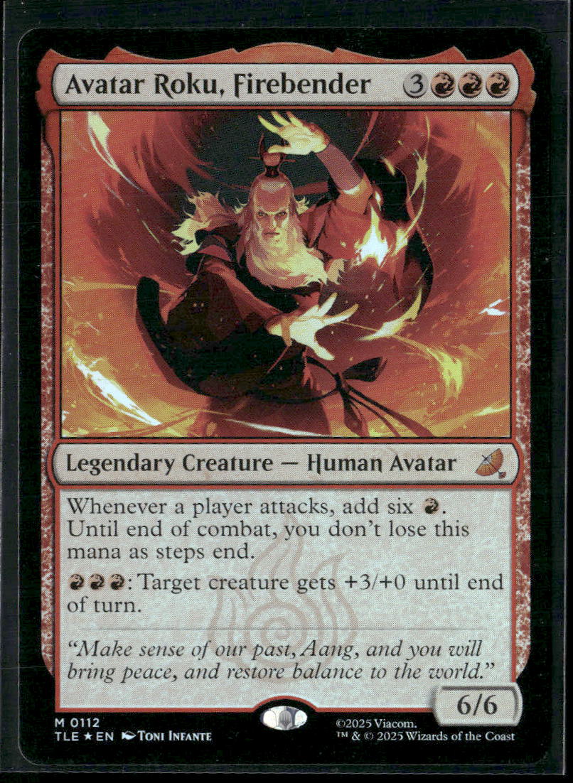 Avatar: The Last Airbender: Eternal-Legal Avatar Roku, Firebender #112