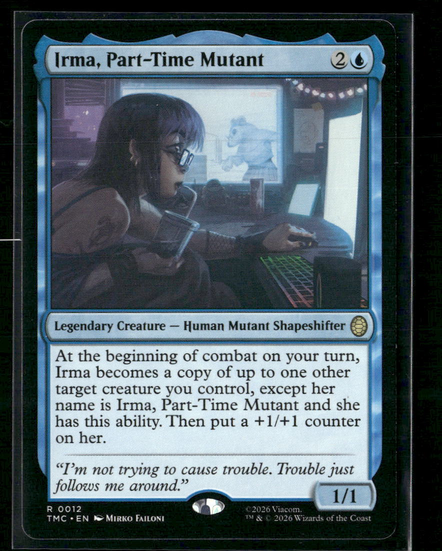 Commander: Teenage Mutant Ninja Turtles Irma, Part-Time Mutant #12