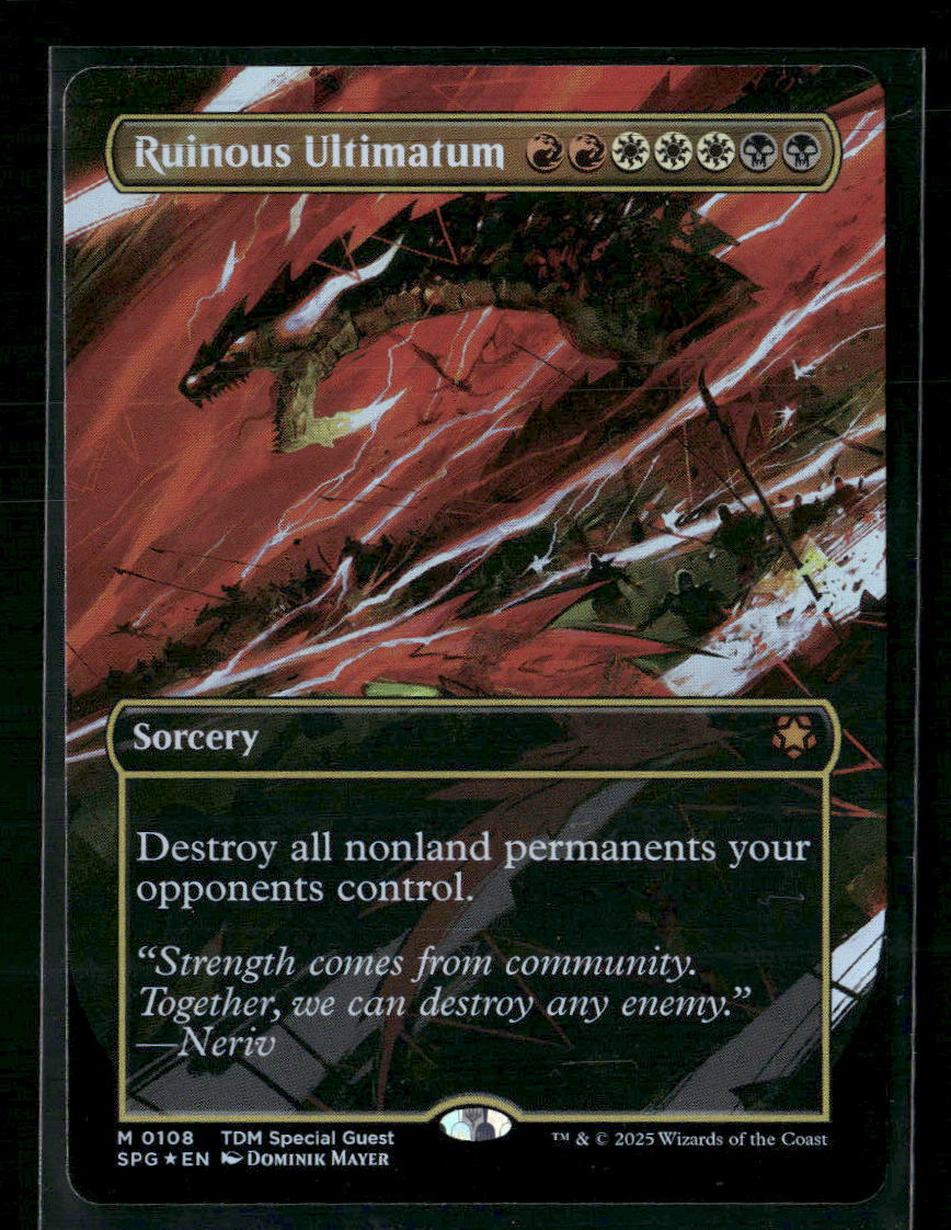 Special Guests Ruinous Ultimatum (Borderless) #108
