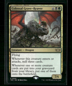 Commander: Tarkir: Dragonstorm Colossal Grave-Reaver #50
