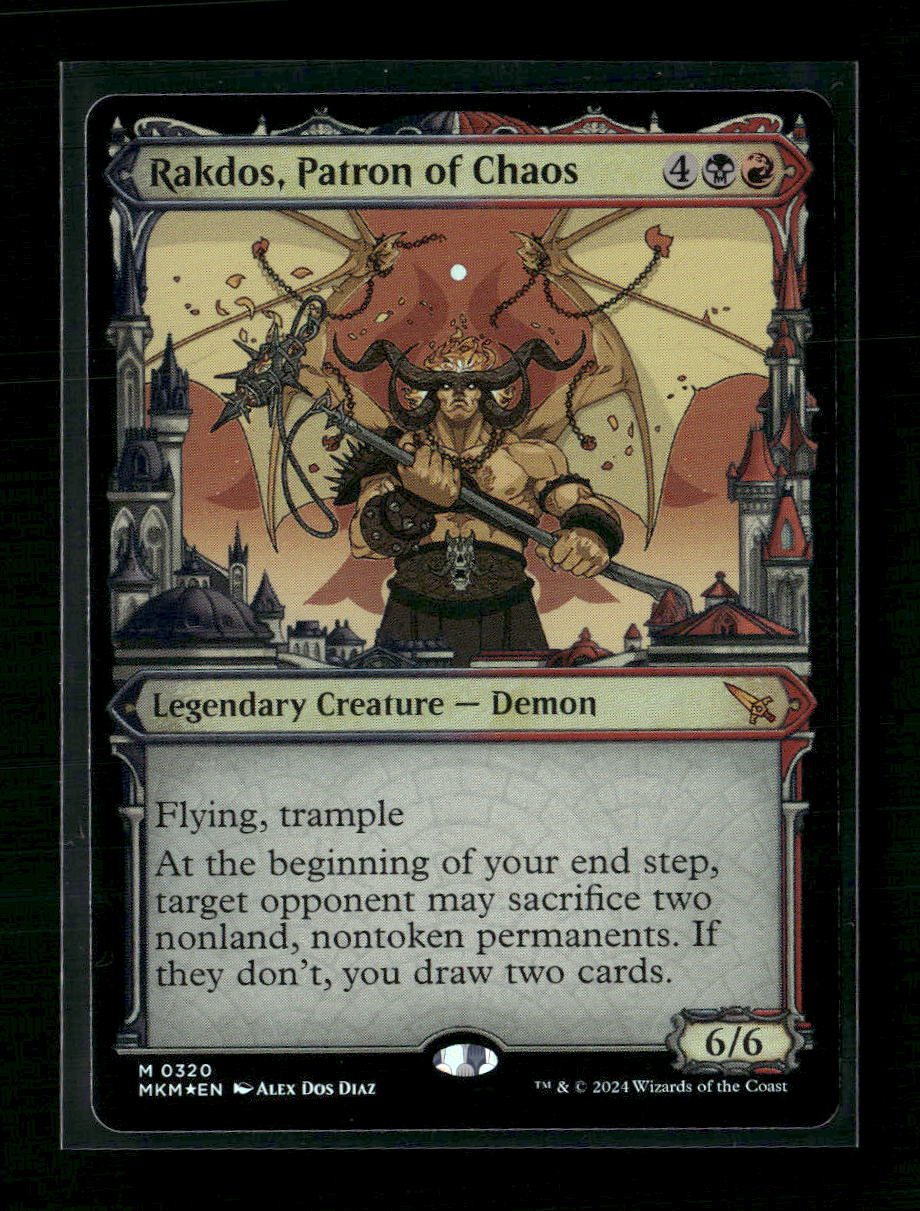 Murders at Karlov Manor Rakdos, Patron of Chaos (Showcase) (0320) #320