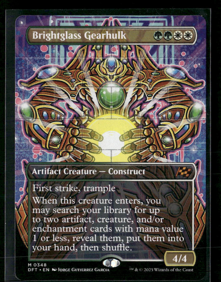 Aetherdrift Brightglass Gearhulk (Borderless) #348