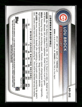 2025 Bowman Draft Chrome Gold Refractor Lou Brock #/50 #BD-202
