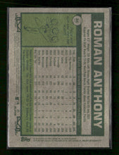 2026 Topps Heritage Dark Green Roman Anthony Rookie #86