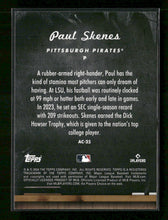 2024 Topps Update All Class Paul Skenes #AC-25