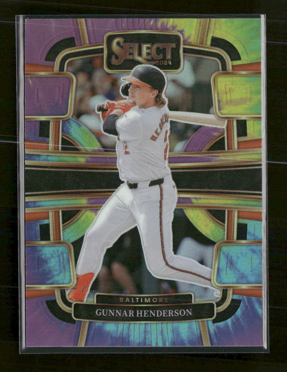2024 Panini Select Tie-Dye Prizms Gunnar Henderson #/25 #5