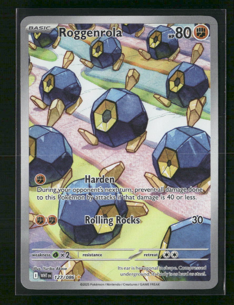 SV: White Flare Roggenrola #127/086