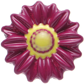 Dark Pink Cheerful Gerbera Daisy Flower Tragus Cartilage Earring