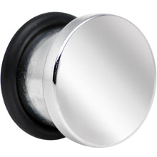 00G Stainless Steel Single Flare Flat Top Plug