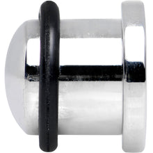 00G Stainless Steel Single Flare Flat Top Plug